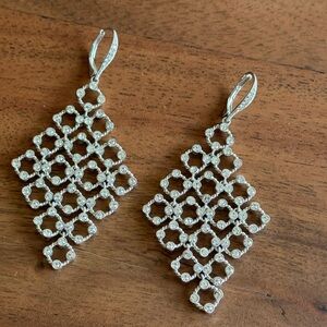 Intricate Silver Filigree Earrings